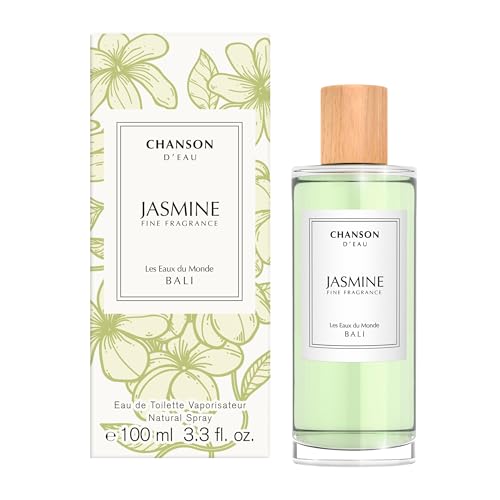 Chanson Jasmine Eau de Toilette 3.4 fl oz - White Floral Women's Fragrance