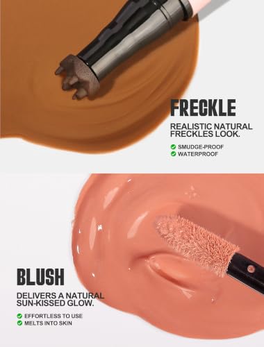 Anglicolor 2-in-1 Freckle Pen & Blush for Natural Makeup