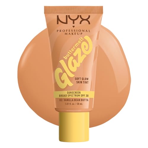 NYX Buttermelt Glaze Skin Tint SPF 30 - 02 Vanilla Bean