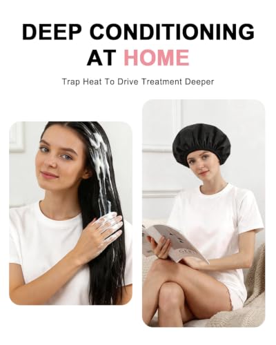 Deep Conditioning Hair Heat Cap – Reusable Thermal Treatment