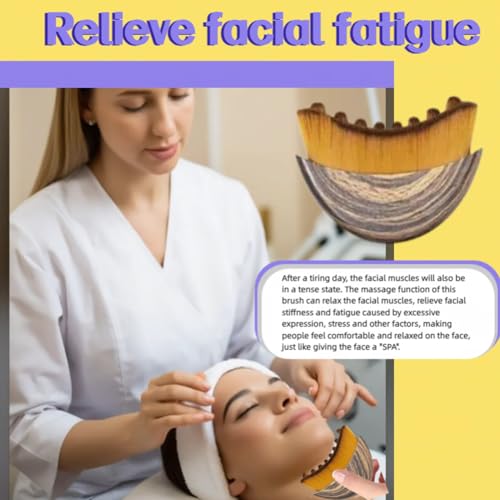 Lymphatic Contour Face Brush for Sculpting & Lifting