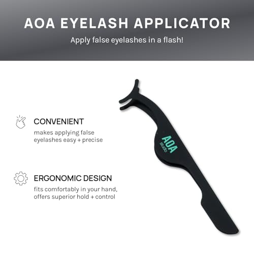 AOA Studio 6-Pair Natural Handmade False Eyelashes Kit
