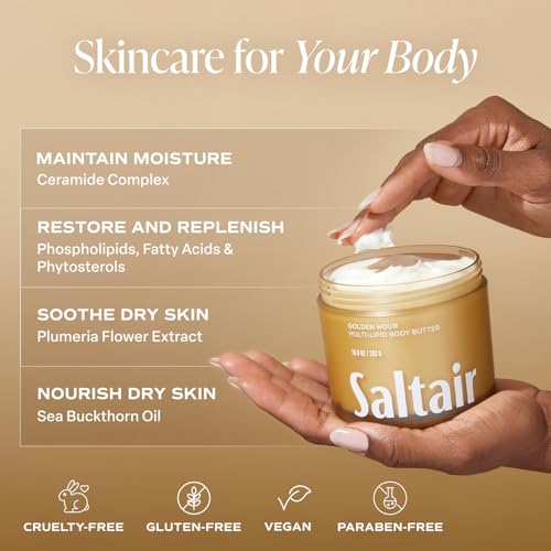 Saltair Golden Hour Body Butter & Golden Hour Body Wash 2pck Bundle