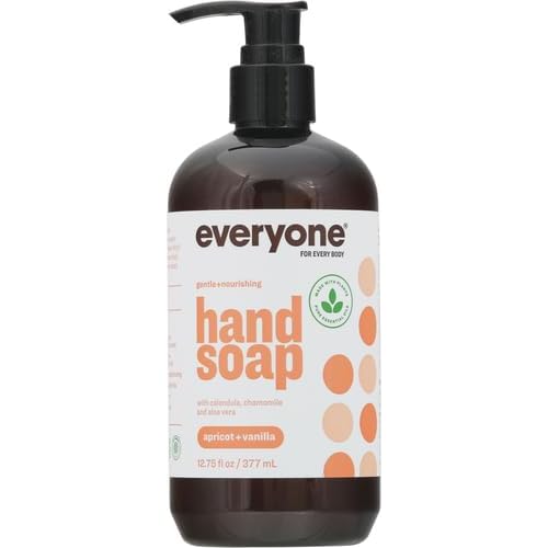 Everyone for Every Body Hand Soap: Apricot and Vanilla, 12.75 Ounce - Packaging May Vary