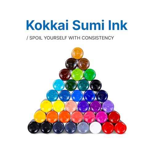 Tattoo Ink, Premium Quality, Precision Medium Viscosity, Rich Hue, Quick Healing, Acrylic-Free, Water-Based, Ready-to-Use Ink for Precision Tattooing (36 Color Pack, 0.5 oz)