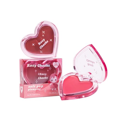 Cream Blush Compact - High-Pigment, Dewy, Long-Lasting
