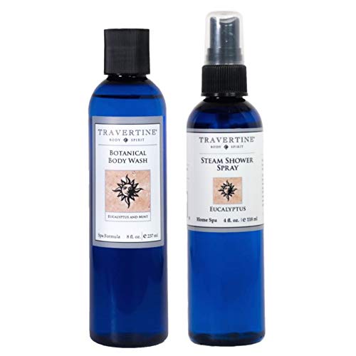 Extraordinary Shower Duo | Eucalyptus & Mint Body Wash & 4 oz. Eucalyptus Steam Shower Spray