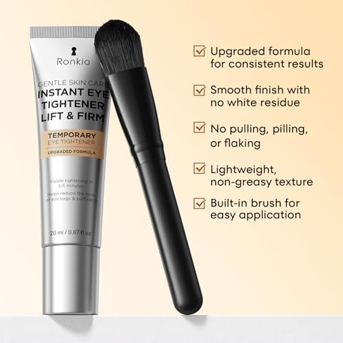 RONKIE Instant Eye Tightener Cream for Bags & Puffiness