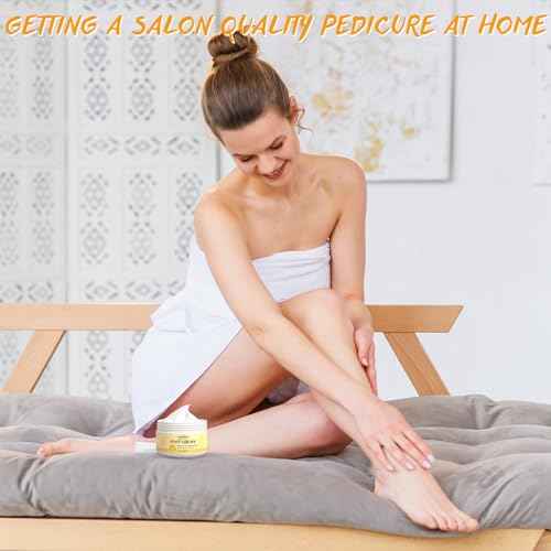 Pedicure Kit For Feet 5pcs Foot Spa Set For Christmas Birthday Valentine's Mother's Day Women Wife Girlfriend Gift Rose Lavender Foot Soak Salt Foot Callus Remover Gel Foot Rasp Foot Cream Foot Care