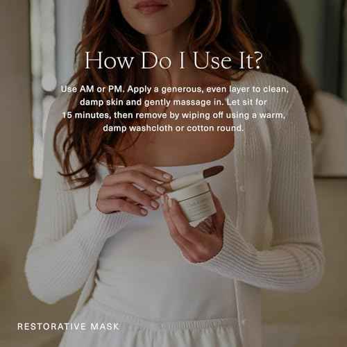 Oak Essentials Restorative Mask | Organic Honey Face Mask | Helps Hydrate, Calm & Nourish Dry, Irritation-Prone Skin, 1.9 Oz