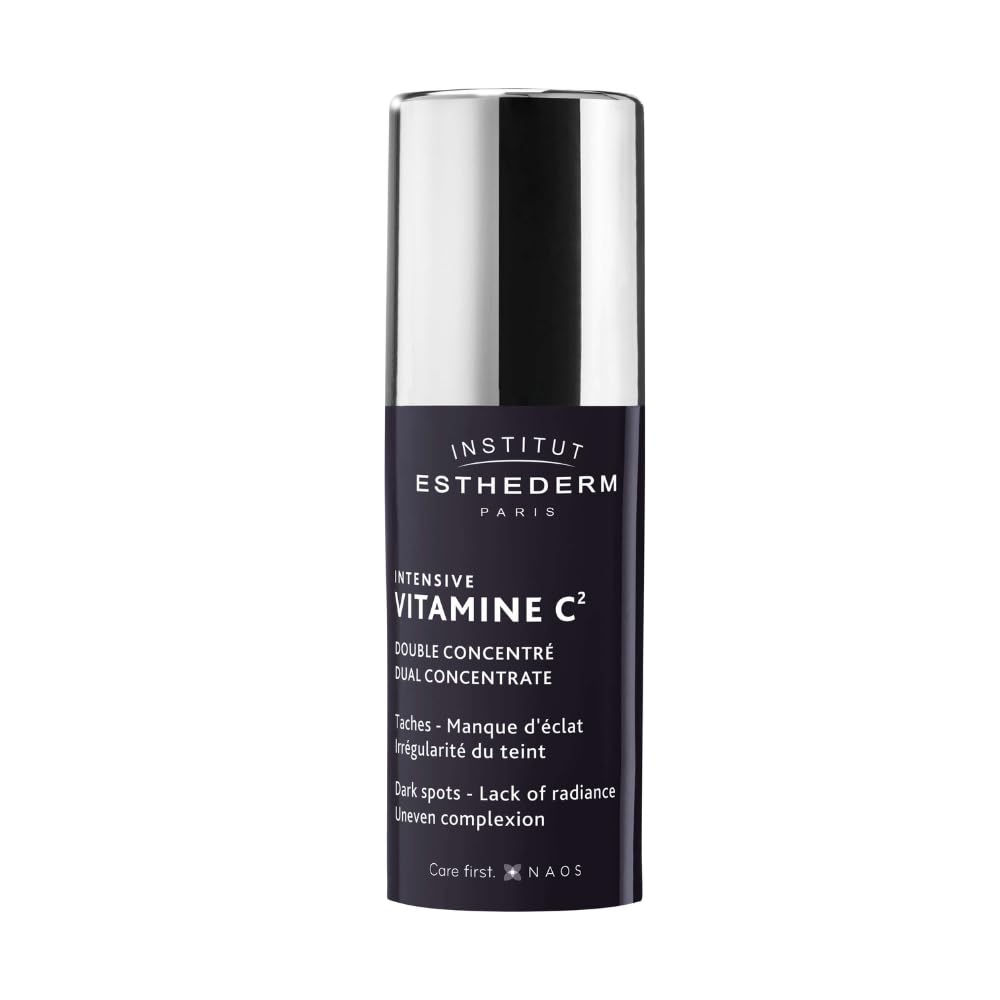 Institut Esthederm - Intensive Vitamine C² Double Concentrate Serum - Facial serum – Reduce the apparence of dark spots - 10ml