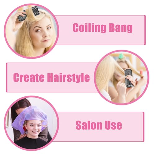 WILLBOND 4 Pc Thermal Hair Rollers with Aluminum Core