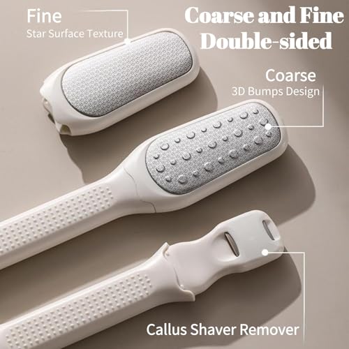 Detachable Foot File Callus Remover Double Sided Pedicure Tool