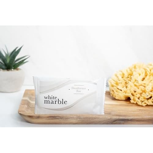 Hotel bar soap - Travel Size Body Moisturizing Bath Soaps Wrapped Sachets for Hotels, Rentals, Camping, Guest Room, Charity Pack Mild & Fresh Scent 50 White Bars Per Case # 1 1/2 Small