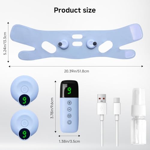 Microcurrent Face Lift Mask - V-Line Jawline Lifting Device
