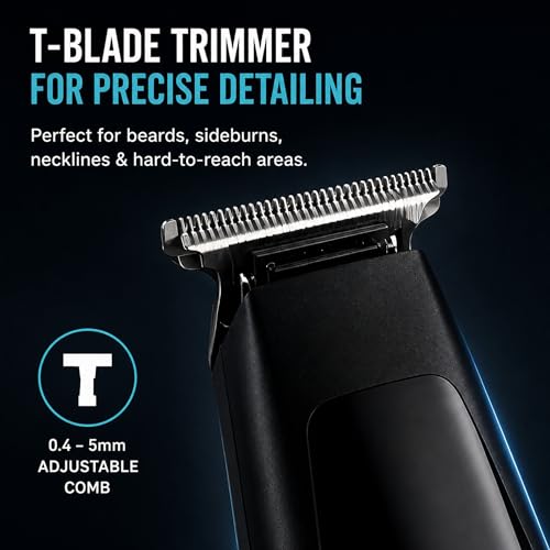 Remington Balder Head & Beard Rotary Shaver, 5 Flex Blades