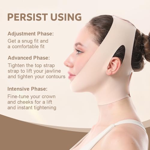V-Shaped Face Lift Belt - Chin & Jaw Lifting Strap