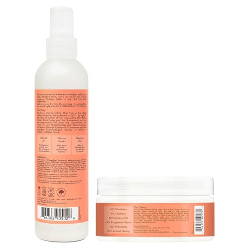 SheaMoisture Kids Detangler Spray + Curl Cream Coconut Hibiscus