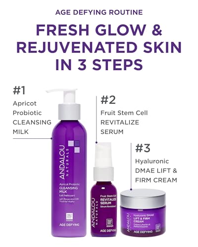 Andalou Naturals Age Defying Apricot Cleansing Milk 6 fl oz