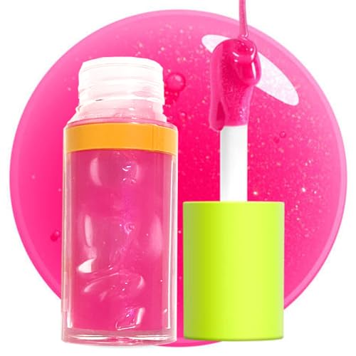 Vegan Lip Oil Moisturizing Plumping Lip Gloss for Dry Lips
