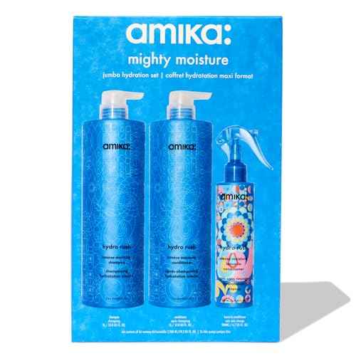amika Mighty Moisture Jumbo Hydration Set