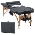Portable Adjustable Massage Table 73 Inch Spa Bed with Carry Case, Foldable & Comfort