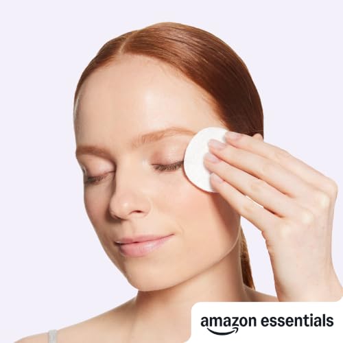 Cotton Rounds 100 Count - Hypoallergenic & Soft for Sensitive Skin, Pack of 1