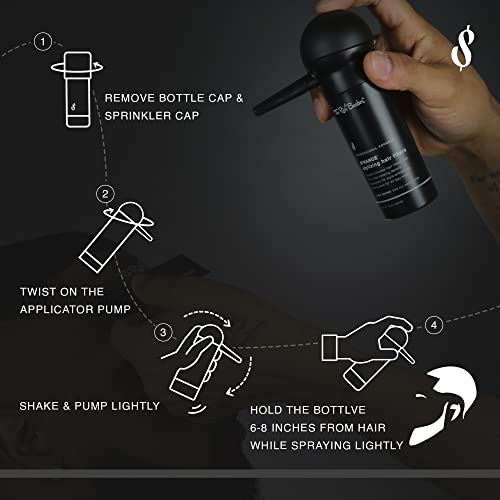 The Rich Barber N'Hance Pro Hair Building Fibers Kit
