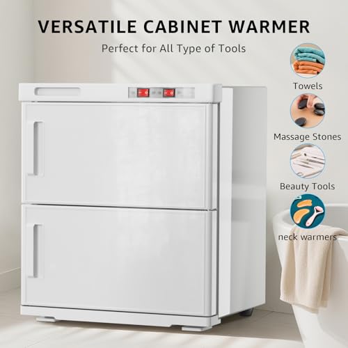TABU 32L Hot Towel Warmer Cabinet with Stainless Steel Racks