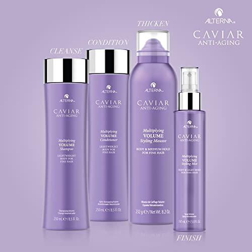 Alterna CAVIAR Anti-Aging Multiplying Volume Shampoo | For Fine, Limp or Thin Hair | Create Instant Volume and Thickness | Sulfate Free