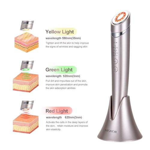 Micro-Current Facial Massager with LED Light Therapy