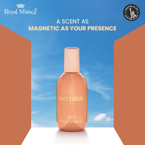 Royal Mirage Mystique Eau de Toilette for Women & Men - Fresh Citrus Woody Scent, 3.4 oz / 100ml - Variation: Mystique