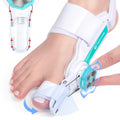 Bunion Corrector for Men Women - Adjustable Toe Straightener with Silicone Padding