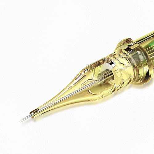 1003RL Tattoo Needles 20 PCS Tattoo Cartridge Needles with Membrane Standard Pro Disposable Tattoo Needles, Round Liner Shader Magnum Tattoo Supplies for Tattoo Pen(1003RL)