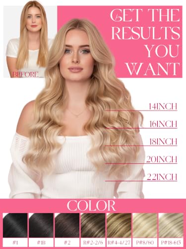 Lacer 14 Inch Butterfly Weft Hair Extensions - Jet Black Remy Hair