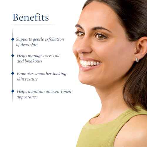 Blue Nectar AHA Exfoliating Face Serum with Plant Based Glycolic Acid from Sugarcane for Deep Exfoliation|AHA Peeling Solution for Blackheads & Tan Removal|10 Min Facial Exfoliation (14 Herbs,1Fl Oz)