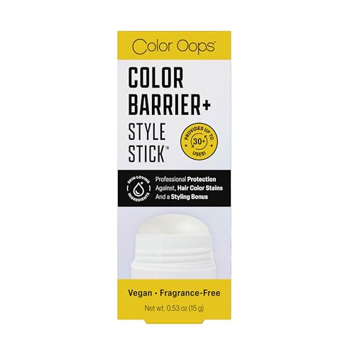 Color Oops Bold Hair Color Remover & Barrier Stick Bundle - Vegan, Cruelty-Free, 2 Applications