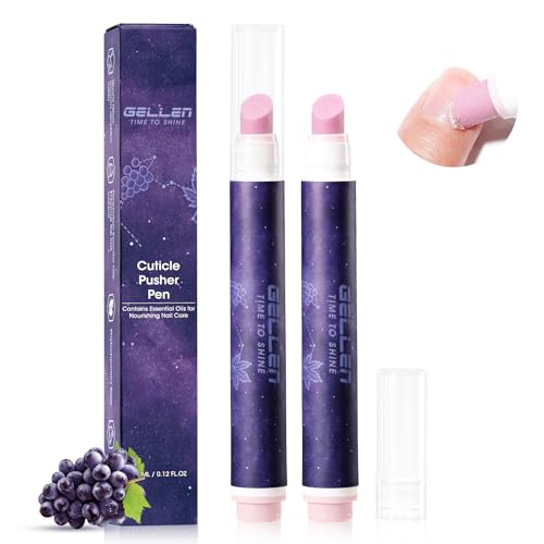 GELLEN Ceramic Cuticle Oil Pusher Pen – 2Pc Set