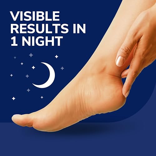 Dr. Scholl's Dry Foot Renewal Overnight Treatment Kit with Heel Sleeves