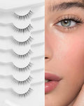 Natural Wispy Eyelashes 10mm Short False Lashes K50
