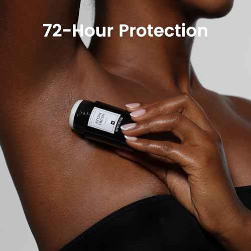 Atom Fresh Mini Deodorant Travel Size for Women - 5 Pack, Aluminum & Baking Soda Free, 72 Hour Odor Protection with Amino Acids