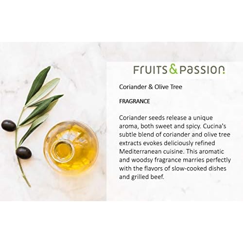 Fruits & Passion Coriander and Olive Tree Hand Soap 200ml and Nourishing Hand Butter 60ml