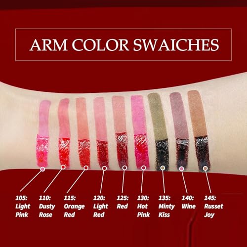 Waterproof Peel Off Lip Stain - Matte Nude Tint, Long Lasting
