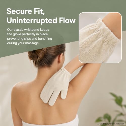 Raw Silk Garshana Gloves for Ayurvedic Massage & Dry Brushing – Lymphatic Body Care