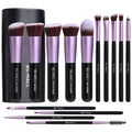 BS-MALL 14-Piece Makeup Brush Set with Travel Case