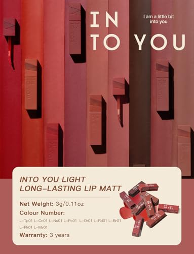 INTO YOU Matte Velvet Lip Stain - Long Lasting Waterproof Lipstick