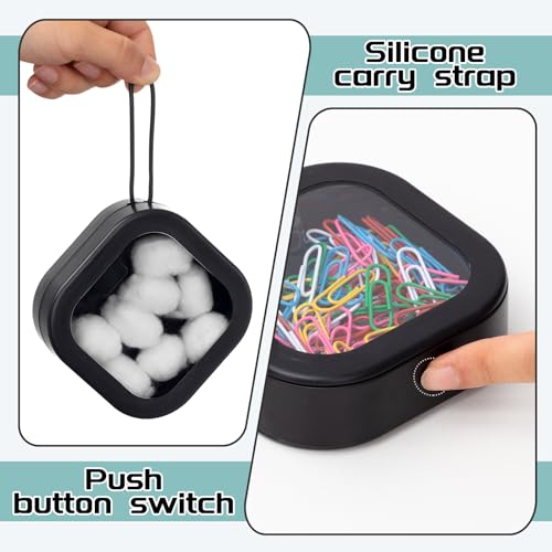 Hair Tie Organizer 4-Pack with Handle - Travel Case