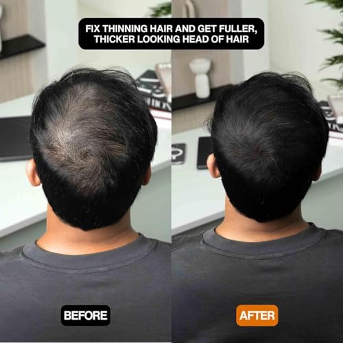 Hair Filler Powder - Instant Volume & Scalp Coverage Black