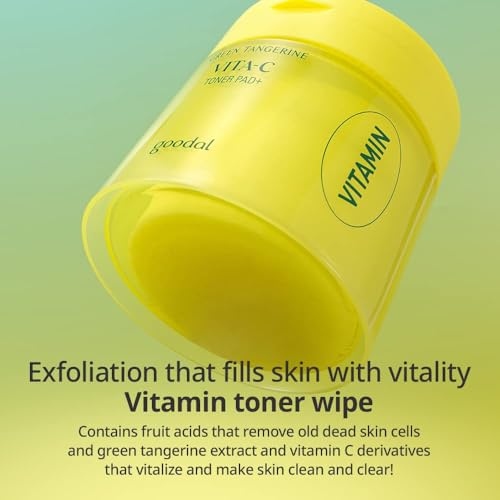 GOODAL Green Tangerine Vita C Toner PAD (23AD)