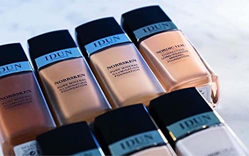 IDUN Minerals Norrsken Liquid Foundation - Full Coverage, Vegan
